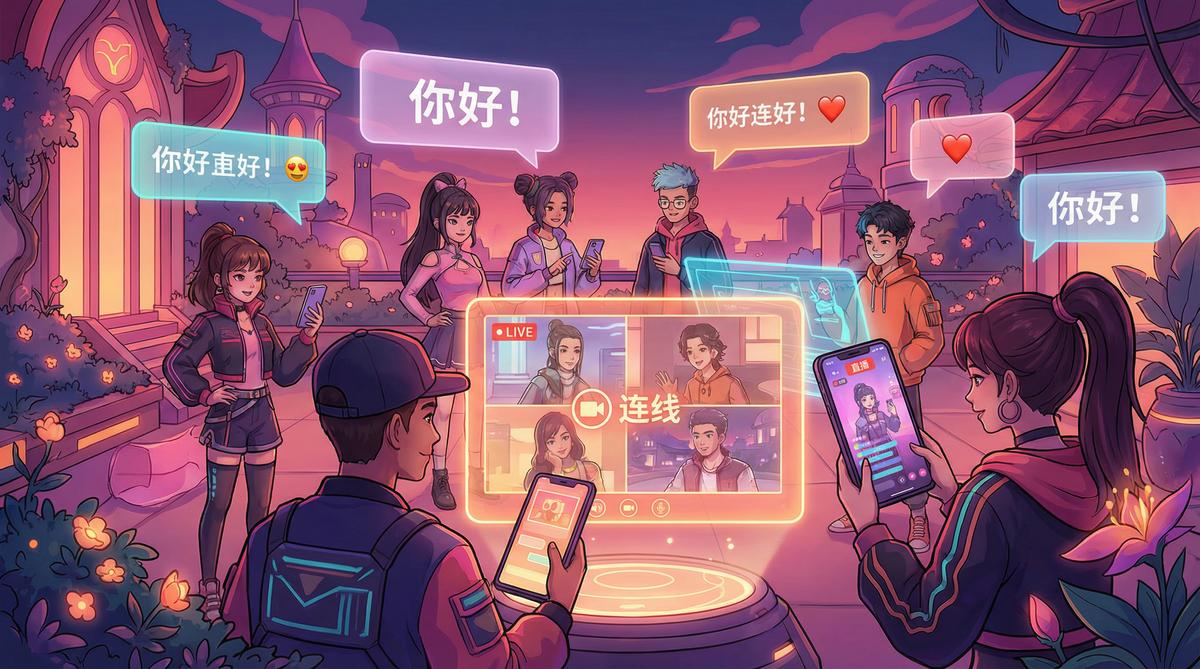 小蓝视频甜心社区互动